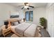 Cozy bedroom with light wood furniture and a large window at 119 Sumners Aly, Summerville, SC 29485