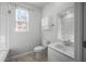 Bathroom with white vanity, toilet and bathtub at 137 Claret Cup Way, Charleston, SC 29414
