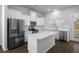 Modern kitchen with stainless steel appliances and an island at 137 Claret Cup Way, Charleston, SC 29414
