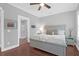 Spacious bedroom with en-suite bathroom and ceiling fan at 1442 Eutaw Battalion Dr, Charleston, SC 29412