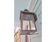 Elegant copper gas lantern, adding curb appeal to the home's exterior at 1442 Eutaw Battalion Dr, Charleston, SC 29412