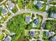 Aerial view of neighborhood and houses at 1504 Rivertowne Country Club Dr, Mount Pleasant, SC 29466
