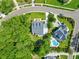 Aerial view of a house and neighborhood at 1504 Rivertowne Country Club Dr, Mount Pleasant, SC 29466