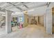 Spacious garage with golf cart and storage at 1504 Rivertowne Country Club Dr, Mount Pleasant, SC 29466