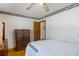 Small bedroom with wood floors and ceiling fan at 1520 Acacia St, Charleston, SC 29407