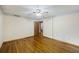 Spacious bedroom with hardwood floors and ceiling fan at 1520 Acacia St, Charleston, SC 29407