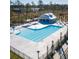 Resort-style pool with a clubhouse and splash pad at 189 W Bradford Pointe Dr, Summerville, SC 29486