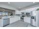 Modern kitchen with stainless steel appliances and breakfast bar at 310 Bloomington Way, Summerville, SC 29486