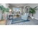 Spacious living room with light gray sofa and coastal decor at 310 Bloomington Way, Summerville, SC 29486