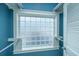 Closet with glass block window and white door at 490 Cummings Chapel Rd, Ridgeville, SC 29472