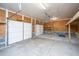 Spacious two-car garage with storage at 490 Cummings Chapel Rd, Ridgeville, SC 29472
