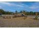 Unique wooden ship playground with climbing structures and slide at 507 N Commodore Way, Summerville, SC 29483