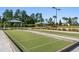 Well-manicured bocce ball court area, highlighting community recreational activities at 723 Blue Iris Way, Summerville, SC 29486