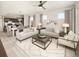 Open living space with modern furniture and kitchen views at 723 Blue Iris Way, Summerville, SC 29486
