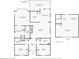 Two-story home floor plan, featuring primary bedroom, kitchen, and living room at 1040 Barfield St, Charleston, SC 29492