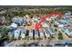 Home's location in a neighborhood near a waterway at 1040 Hills Plantation Dr, Charleston, SC 29412