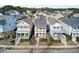 Aerial view of charming neighborhood with various houses at 1040 Hills Plantation Dr, Charleston, SC 29412