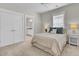 Bedroom with a queen bed and en-suite bathroom access at 1040 Hills Plantation Dr, Charleston, SC 29412