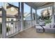 Relaxing screened porch with outdoor seating at 1040 Hills Plantation Dr, Charleston, SC 29412