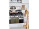 Modern kitchen with gas range and farmhouse sink at 1245 Crooked Oak Rd, Charleston, SC 29492