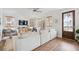 Spacious living room with sectional sofa and wood floors at 1245 Crooked Oak Rd, Charleston, SC 29492