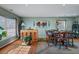 Formal dining room featuring hardwood floors and a large table at 130 Decatur Dr, Summerville, SC 29486