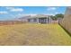 Spacious backyard with fenced perimeter and screened porch at 133 Summit View Dr, Summerville, SC 29486
