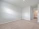 Spacious bedroom with neutral carpet and door to hallway at 133 Summit View Dr, Summerville, SC 29486