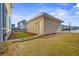 Detached garage with a paved pathway, offering extra storage space at 152 Callibluff Dr, Summerville, SC 29486