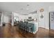 Modern kitchen with white cabinets and granite countertops at 152 Callibluff Dr, Summerville, SC 29486
