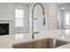 Modern kitchen sink and faucet with a contemporary design at 199 Denham St, Summerville, SC 29486
