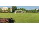Community soccer field with goals, well-maintained grass at 199 Denham St, Summerville, SC 29486