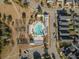 Community pool with surrounding neighborhood at 216 Bumble Way, Summerville, SC 29485