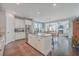 Spacious kitchen with white cabinets, granite countertops, and stainless steel appliances at 216 Bumble Way, Summerville, SC 29485