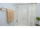 Clean bathroom with shower tub and tan towel at 2336 Parkstone Dr, Charleston, SC 29414