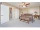 Bedroom with king-size bed and access to hallway at 2336 Parkstone Dr, Charleston, SC 29414