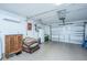 Garage with storage and finished flooring at 2336 Parkstone Dr, Charleston, SC 29414