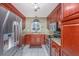 Modern kitchen, stainless steel appliances, granite countertops, wood cabinets at 2336 Parkstone Dr, Charleston, SC 29414
