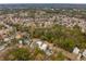 Aerial view of a neighborhood showing various houses at 341 Bridgetown Pass, Mount Pleasant, SC 29464