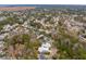 Aerial view of a neighborhood with a highlighted house at 341 Bridgetown Pass, Mount Pleasant, SC 29464