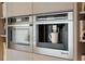 Built-in coffee bar with Jenn-Air appliances at 341 Bridgetown Pass, Mount Pleasant, SC 29464