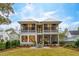 Two-story house with screened porch and large backyard at 341 Bridgetown Pass, Mount Pleasant, SC 29464
