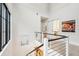 Bright upstairs hall with laundry room, and large windows at 341 Bridgetown Pass, Mount Pleasant, SC 29464