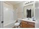 Clean bathroom with a shower/tub combo at 356 Peters Creek Dr, Summerville, SC 29486