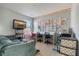 Playroom or study with two desks and educational posters at 356 Peters Creek Dr, Summerville, SC 29486