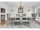 Elegant dining room with a charming table, seating, and decorative accents at 4263 Persimmon Woods Dr, North Charleston, SC 29420