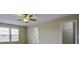 Cozy bedroom with ceiling fan, carpet flooring, and closet at 484 Whispering Breeze Ln, Summerville, SC 29486