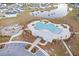 Aerial view of community pool and playground at 530 Richfield Way, Summerville, SC 29486
