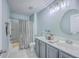 Bathroom boasts a double vanity and a shower/tub combo at 643 Woolum Dr, Moncks Corner, SC 29461