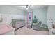 Charming Bedroom with a crib, glider, and ample storage at 643 Woolum Dr, Moncks Corner, SC 29461